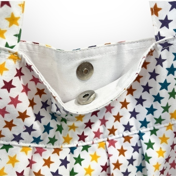 Rainbow star tote bag - Picture 2 of 3